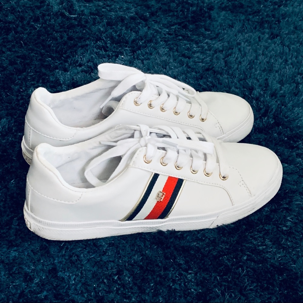 Tommy Hilfiger White Sneakers